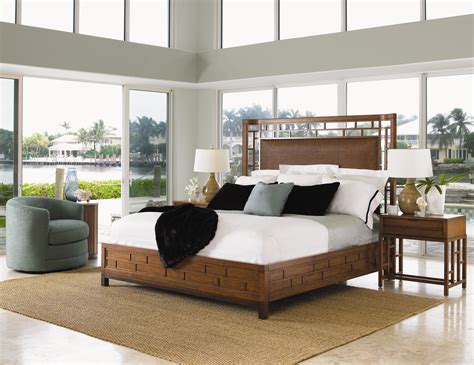 Tommy Bahama Home Ocean Club 536 134c King Size Paradise Point Bed With