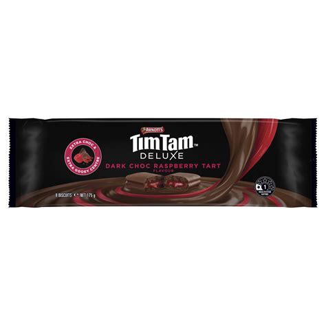 Tim Tam Deluxe Dark Choc Raspberry Tart G Black Box Product Reviews