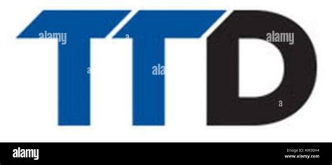 TTD logo 2010 Stock Photo - Alamy