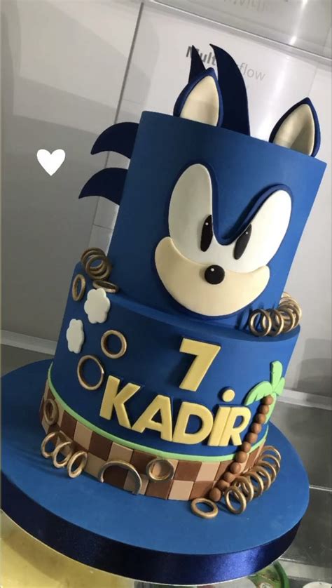 Pin By Katherine Florian Dominguez On Gared Sonic Birthday Cake