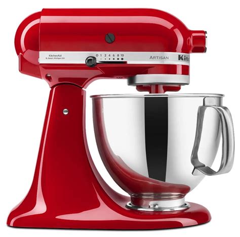 Batedeira Stand Mixer Kitchenaid Artisan Empire Red 110VKitchenAid