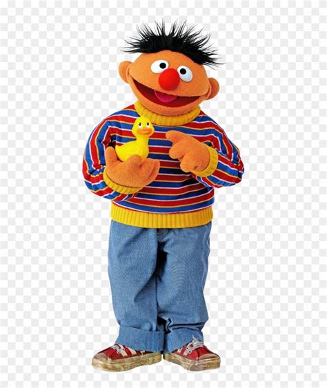 Ernie Duckie - Ernie From Sesame Street - Free Transparent PNG Clipart ...