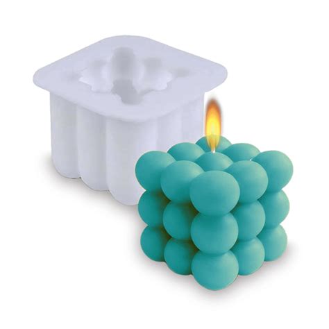 Bubble Candle Kerzenform aus Silikon für Kerzenherstellung 5 7x6 cm