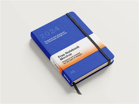 Thick notebook mockup - Mockups Design