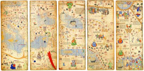 One of the most important maps of medieval Europe: The Catalan Atlas of 1375 [3045x1506] : r/MapPorn