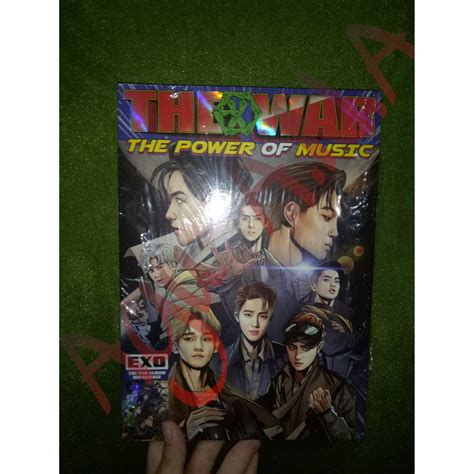 Jual Exo Repackage Album The War The Power Of Music Shopee Indonesia