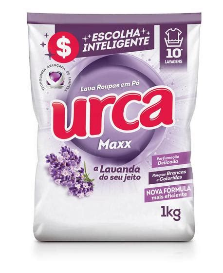 Lava roupas po urca maxx lavanda sache 1kg Sabão em Pó Magazine Luiza