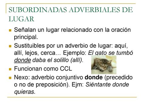 Subordinadas Adverbiales Ppt Descargar