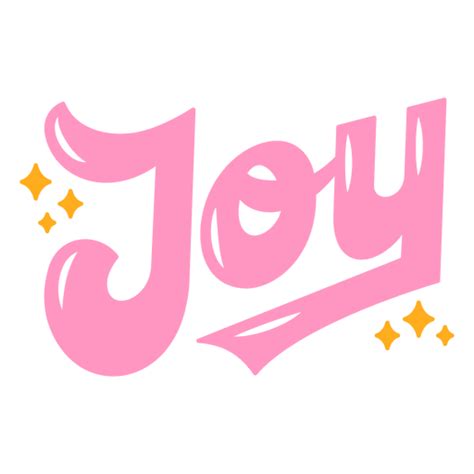 Joy Sparkles Lettering Png And Svg Design For T Shirts