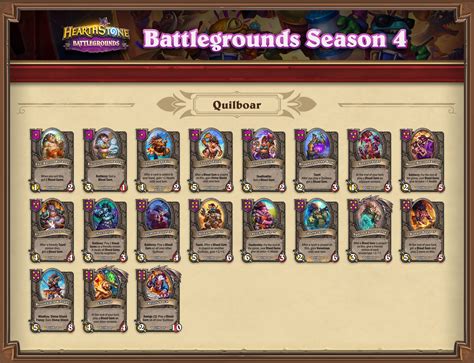 Announcing Battlegrounds Season 4 Hearthstone