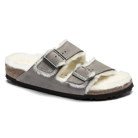 Arizona Shearling Suede Leather Shop Online At Birkenstock