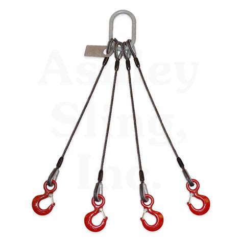 Four Leg Bridle Sling Wire Rope Sling Ashley Sling