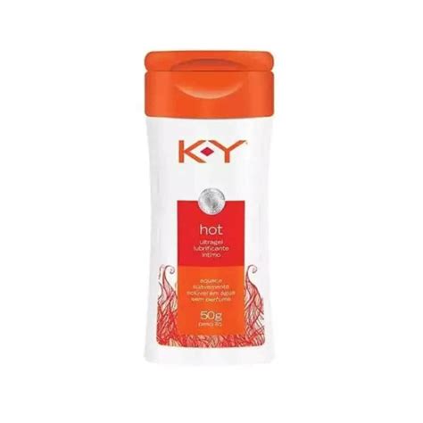 Gel Lubrificante Íntimo Hot K Y Ky Aquece 50g