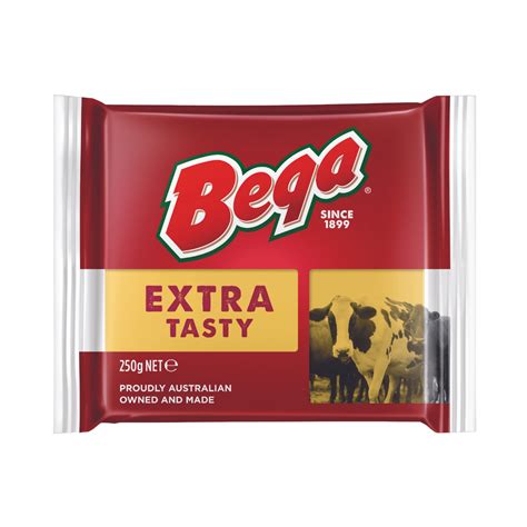 Bega Extra Tasty Cheddar Cheese 24x250g Global Food Products