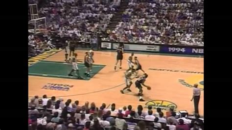 Nuggets At Sonics 1994 Playoffs Mile High Upset YouTube