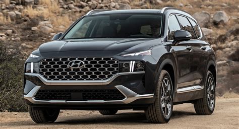 2021 Hyundai Santa Fe Gets 25l Turbo Efficient 16l Hybrid In America