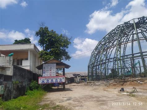 Pembangunan Masjid Agung Kubah Timah Capai 40 Persen Ditargetkan