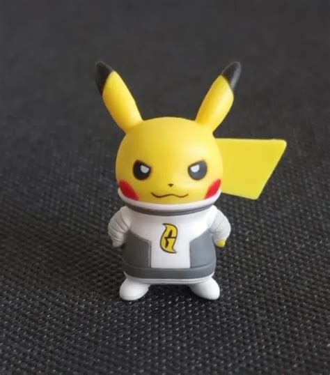 Team Galactics Pikachu Pokemon Mini Figure Gacha Japanese Nintendo