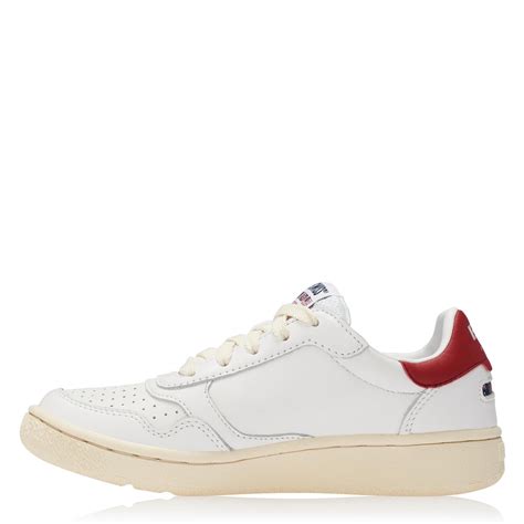 K Swiss Classic Slim Court Leather Trainers Whitered