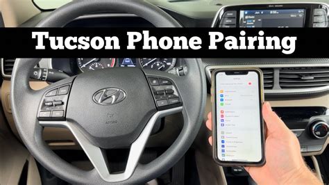 2019 2021 Hyundai Tucson Bluetooth Phone Pairing How To Pair IPhone