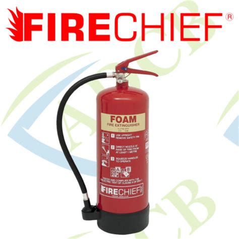 FIRE CHIEF 2 LITRE FOAM FIRE EXTINGUISHER AFF 2L EBay