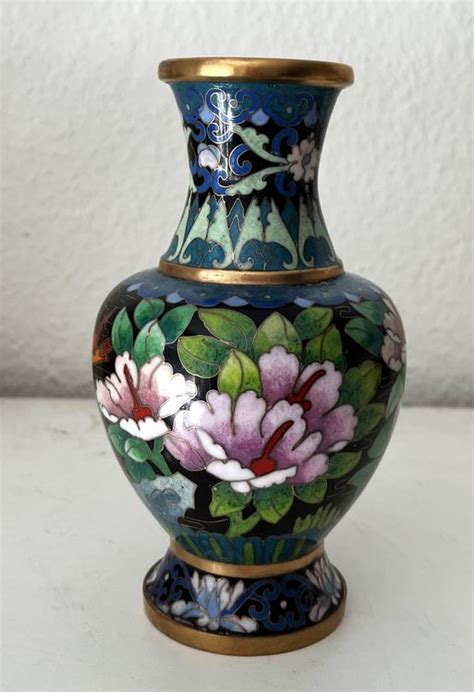 Vase Emaillierte Chin Cloisonn Porzellan Vase Kaufen Auf Ricardo