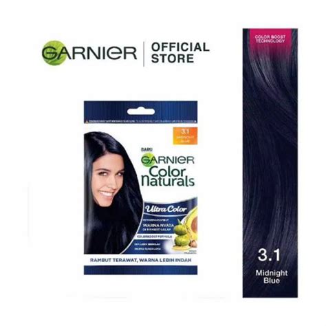 Jual Garnier Color Naturals Ultra Color Cat Rambut 3 1 Midnight Blue Sachet Shopee Indonesia