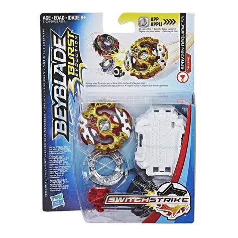 Spryzen Requiem S3 Qr Code Beyblade Burst Evolution Hasbro App White Spryzen Requiem Qr Code