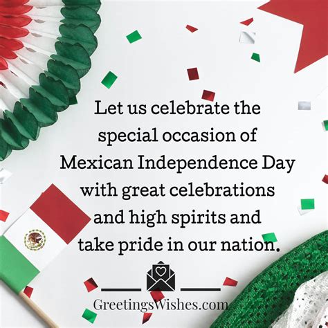 Mexican Independence Day Wishes (16th September) - Greetings Wishes