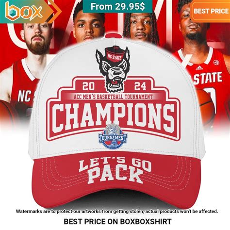 Nc State Wolfpack 2024 Acc Mens Basketball Tournament Champions Lets