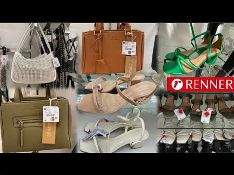 TOUR NA RENNER SANDÁLIAS ROUPAS BOLSAS MUITAS NOVIDADES LINDA YouTube