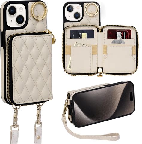 Amazon Harryshell Crossbody For IPhone 15 Case Wallet Compatible