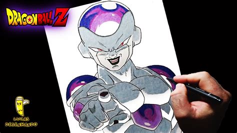 Como Desenhar O Freeza Dragon Ball Z YouTube