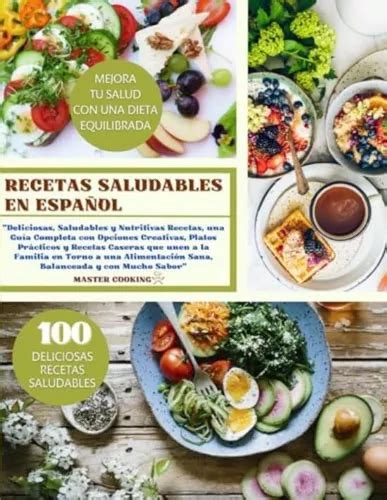 Libro Recetas Saludables En Español Deliciosas Saludable Cuotas