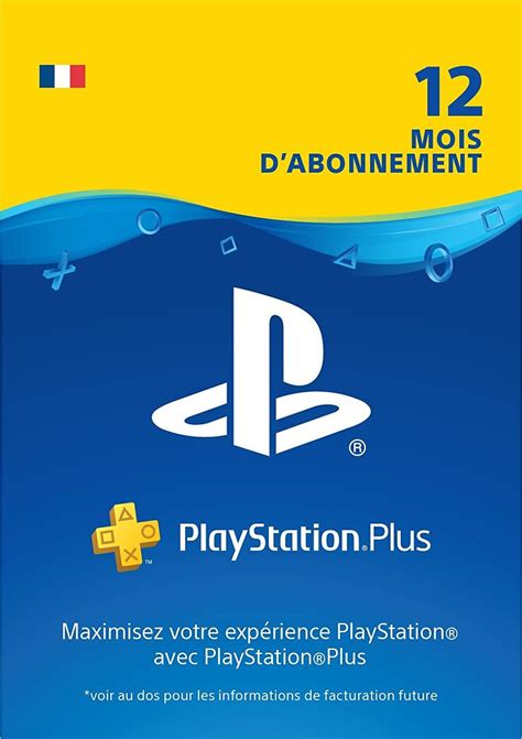 Playstation Plus Abonnement De 12 Mois Videoludeek