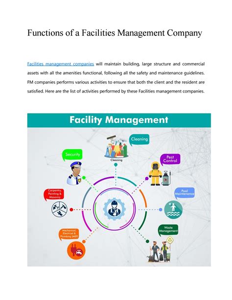 Functions Of A Facilities Management Company By Yellowpages Uae Issuu