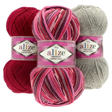 Alize Superwash 100 Comfort Sock 100g 420m Noezon Sk