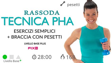 Pha Per Principianti Allenamento Total Body Con Pesetti Youtube