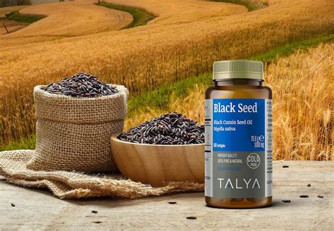 TALYA Softgel De Aceite De Semilla Negra Con Alta Timoquinona Prensado