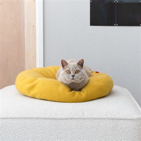 Donut Cat Bed Nude Hoopo