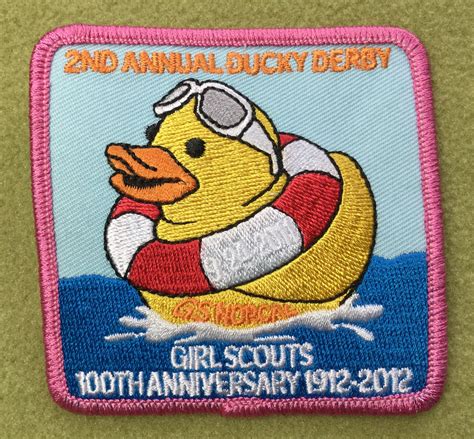 Girl Scouts Northern California 100th Anniversary Patch 2nd Annual