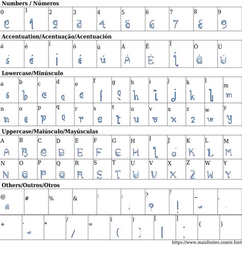 e: Free Font Download | MaisFontes