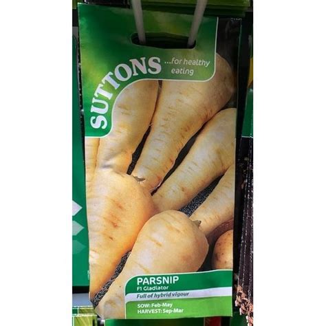 Parsnip Seeds F1 Gladiator Welland Vale Garden Inspirations Uppingham