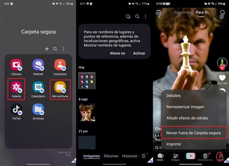 C Mo Ver Las Fotos De La Carpeta Segura En M Vil Samsung