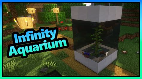 Wir Bauen Ein Infinity Aquarium In Minecraft Fische And Axolotl Guide Youtube