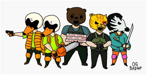 Transparent Hotline Miami Masks Png Hotline Miami 2 Fanart Png