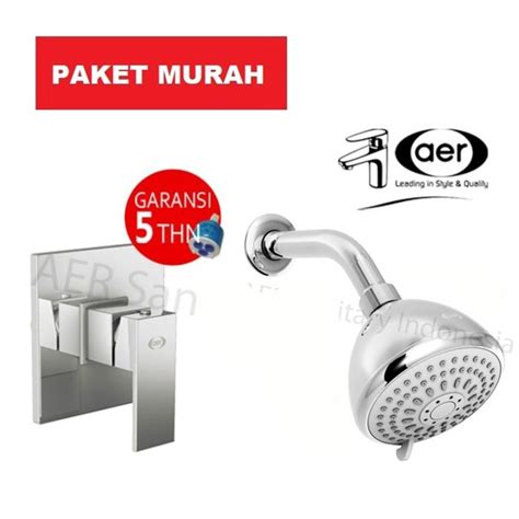 Jual Aer Bundling Kran Tanam Air Panas Dingin Ssv Wall Shower Ws