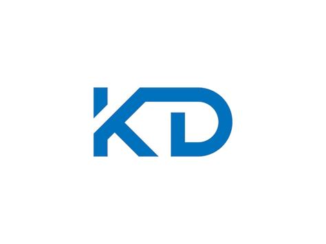 Premium Vector Kd Logo Design