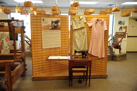 Farming Exhibit At The West Tennessee Delta Heritage Center Editorial