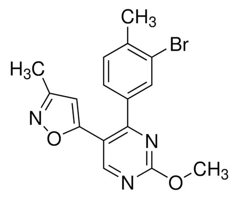 4 3 Bromo 4 Methylphenyl 5 3 Methyl 5 Isoxazolyl 2 Pyrimidinyl